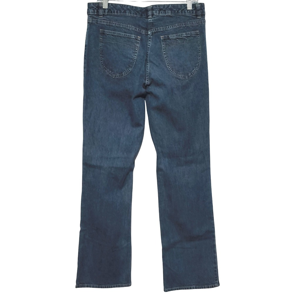 Classic Van Heusen Jeans Women 12 Regular‎ Blue Stretch Straight Leg Denim